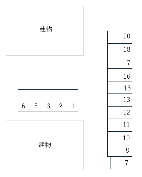 Ｍａｉｓｏｎ　Ｄｅ　Ｌｕｍｉｅｒｅ　Ａの駐車配置図