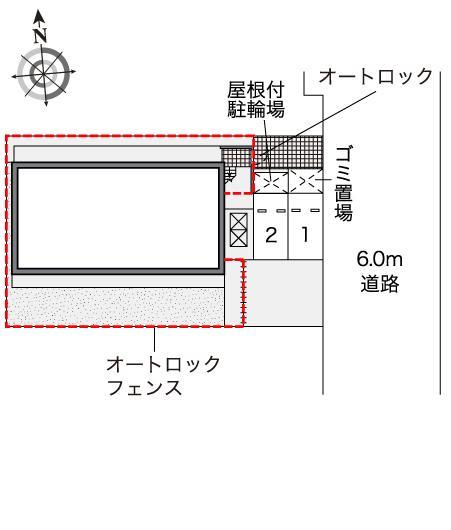 カサミラ(47739)の駐車配置図