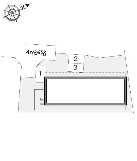 ＹＯＳＨＩＫＯ　Ｂ(15287)の駐車配置図