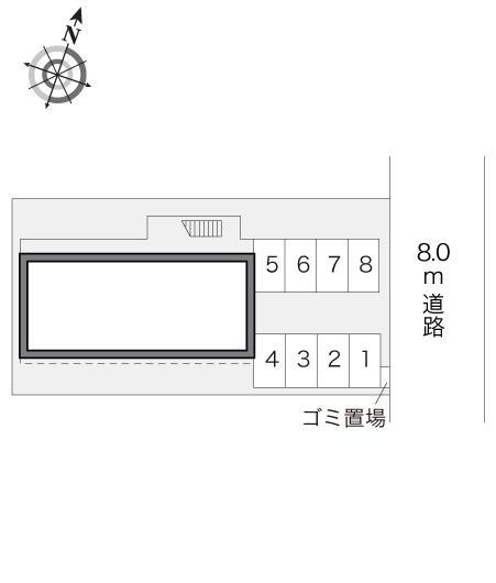 マノワール・ハギ(20739)の駐車配置図