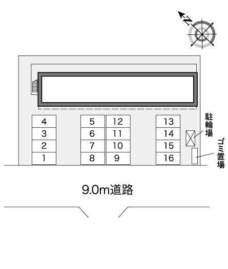 ＤＲＥＡＭ(26332)の駐車配置図