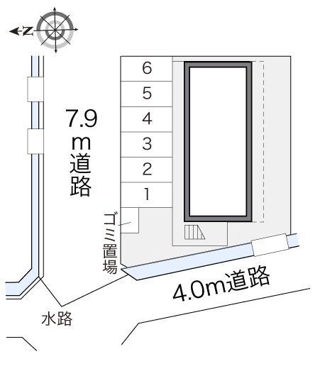 コスモス(17771)の駐車配置図