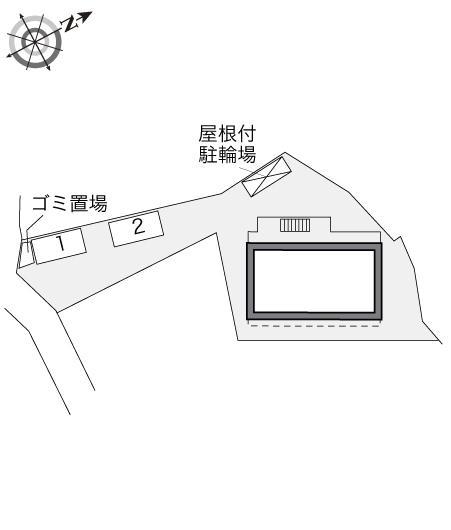 川端Ⅱ(28755)の駐車配置図