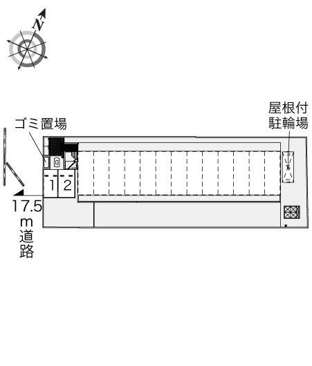 ＫｉｓｓＭｅ(40659)の駐車配置図