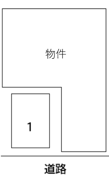 ハイツＡＢＥの駐車配置図