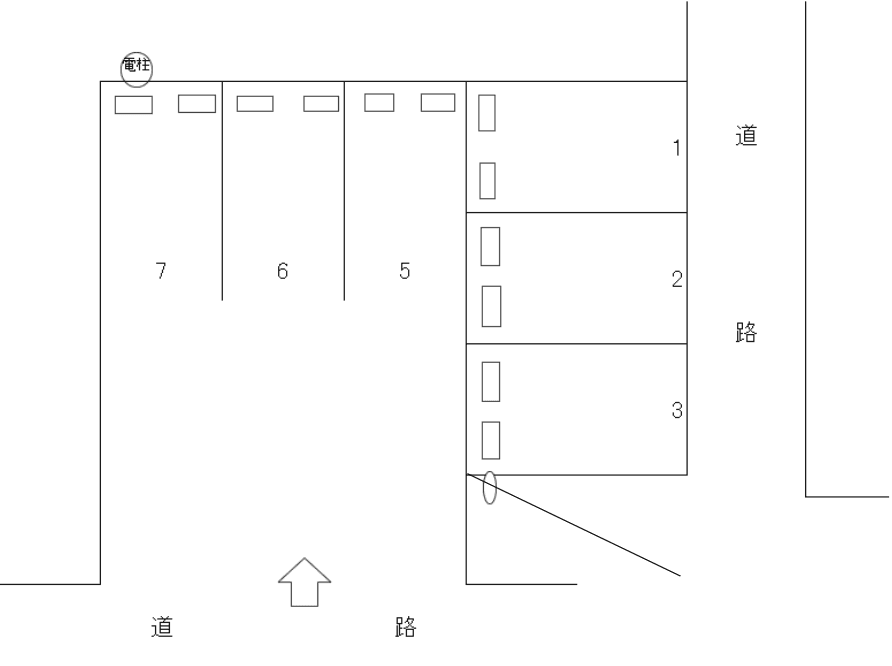 320026の駐車配置図