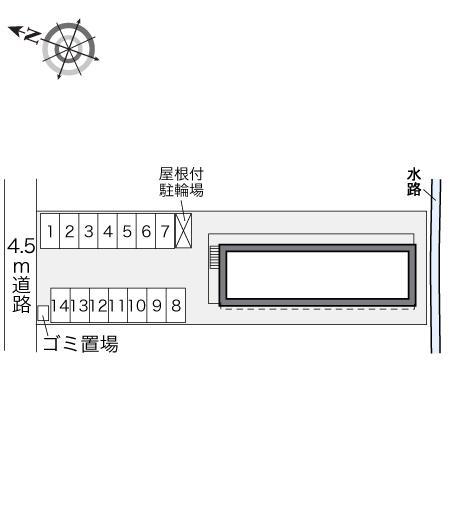 スバル　１(33334)の駐車配置図