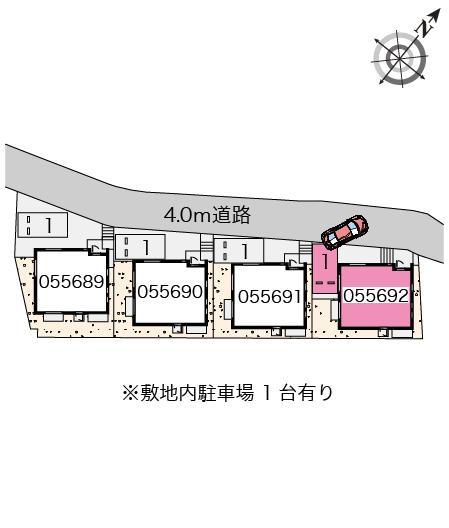 ル　パルク　取石Ａ(55692)の駐車配置図