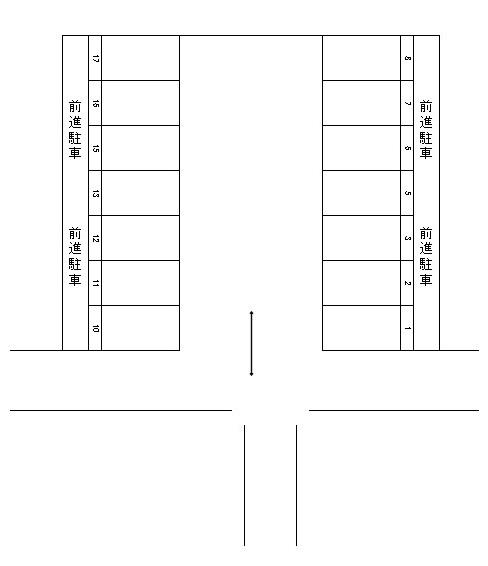 J-072の駐車配置図