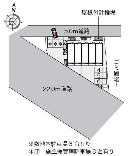 ＯＲＣＨＩＤ　Ｔ(53816)の駐車配置図