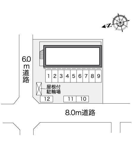 太陽(25413)の駐車配置図