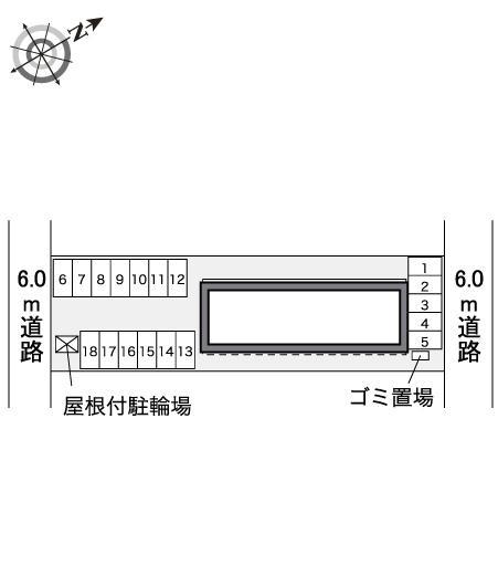 歌の森(40336)の駐車配置図