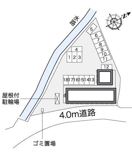 東松原(36569)の駐車配置図