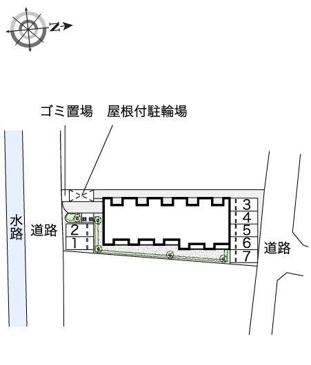 ソラーナ(54338)の駐車配置図