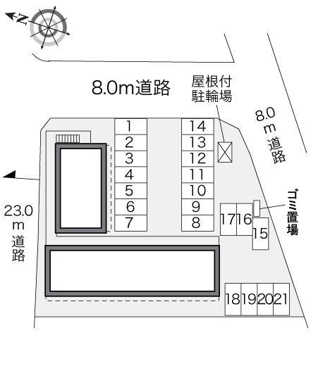 アトリオ(29873)の駐車配置図