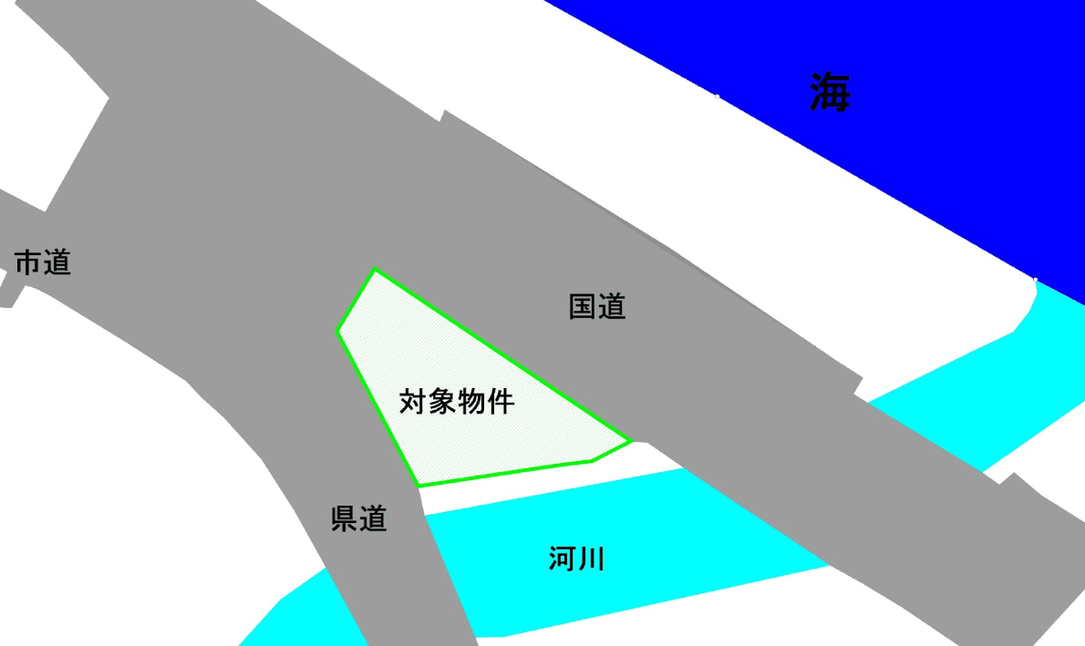 東かがわ市 の駐車配置図