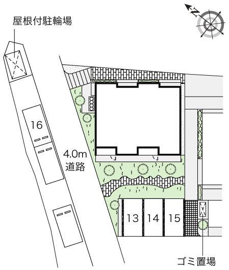 コナ＆マム(52165)の駐車配置図
