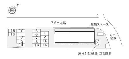 ピュア(9687)の駐車配置図