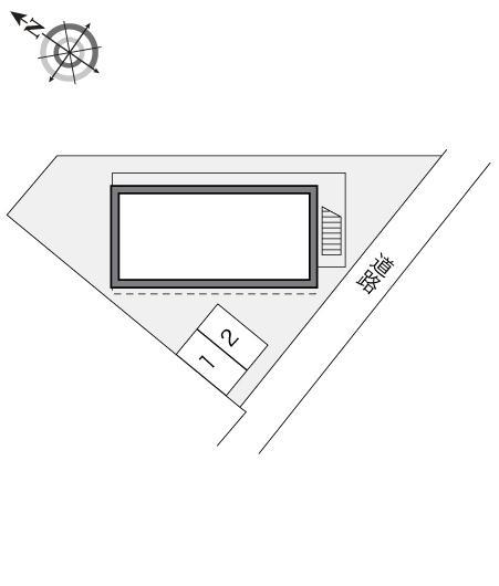ドミール(21854)の駐車配置図