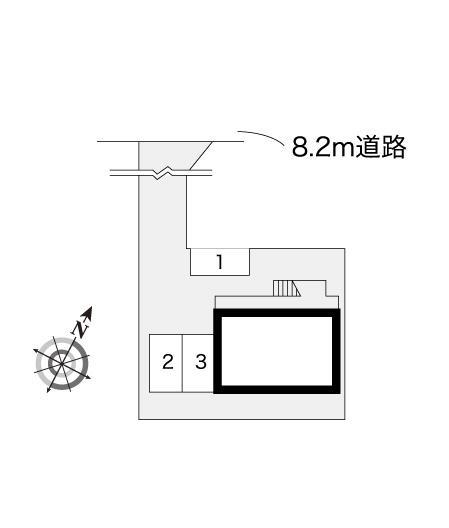 ＬＵＣＫ(7888)の駐車配置図