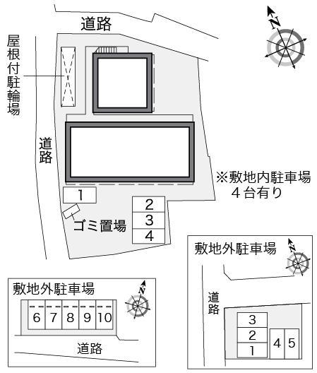 ルアール(25480)の駐車配置図