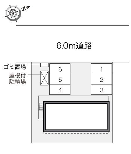 宇地泊(28447)の駐車配置図