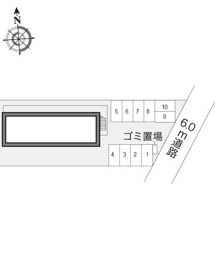 Ｓｏｕｔｈ　Ｍｏｏｎ(18770)の駐車配置図
