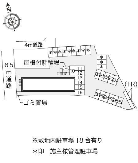 ユーカリ(13228)の駐車配置図