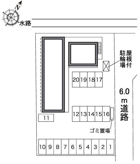 レジーオ　ベニヤ(40464)の駐車配置図