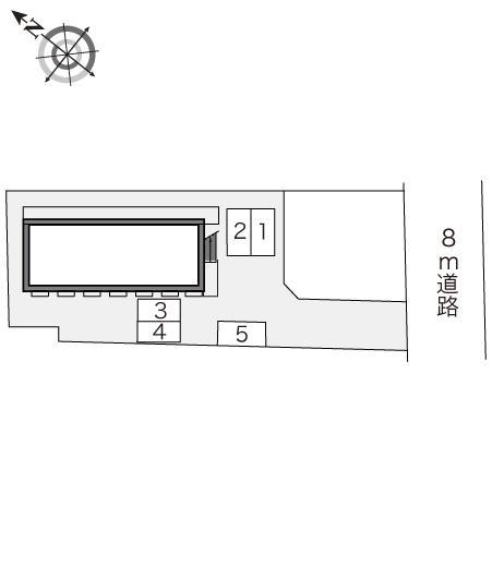 ＭｏｒｎｉｎｇＧｌｏｗ(12421)の駐車配置図