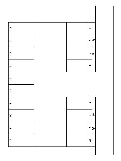 J-091の駐車配置図