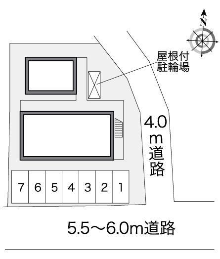 Ｈ＆Ｆ(26442)の駐車配置図