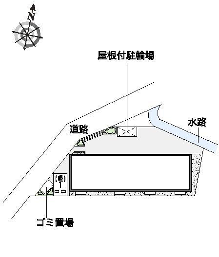 本郷台(51884)の駐車配置図
