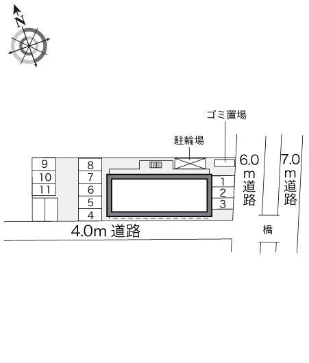 ナチュラル(24643)の駐車配置図