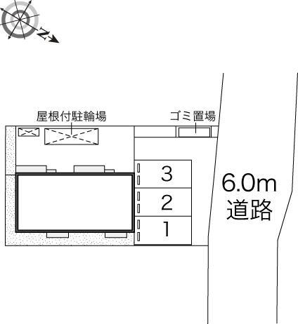 シャンローズ(45239)の駐車配置図