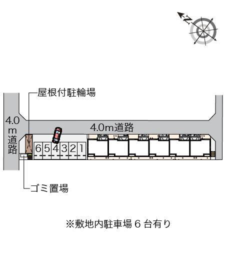 ラシーヌ弐番館(52912)の駐車配置図