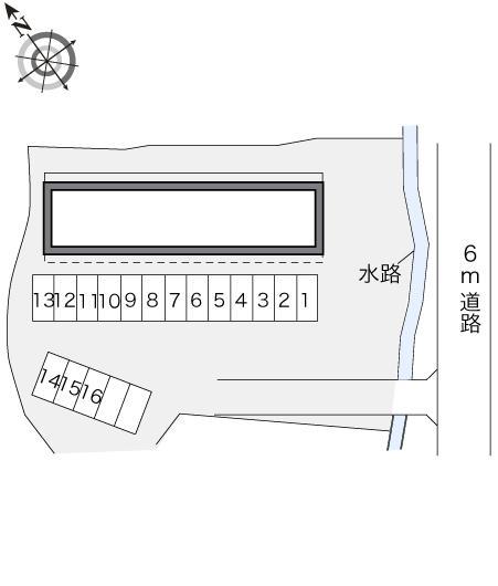 サンガ(10981)の駐車配置図