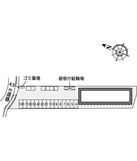 万呂(30049)の駐車配置図