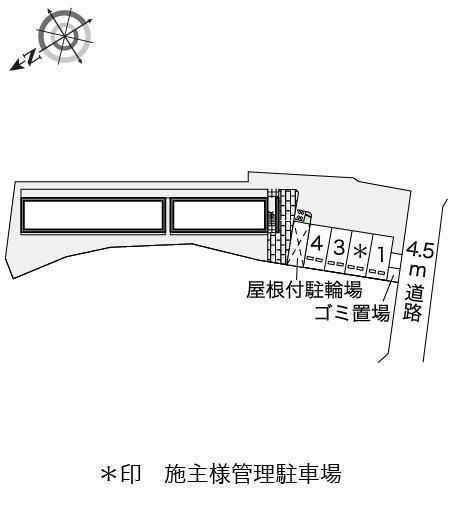 プログレ　エヌベータ(36441)の駐車配置図