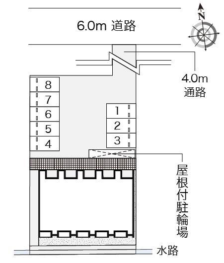 Ｎ２(54322)の駐車配置図