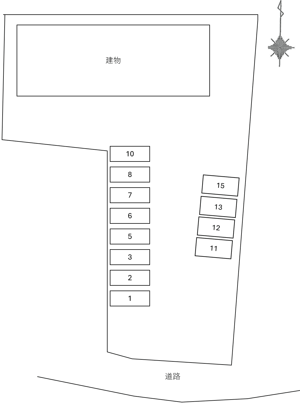 Ｐｏｒｔ　Ｍａｉｓｏｎ　Ｎｉｉｄａの駐車配置図