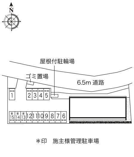ドリームみすず瀬戸(46756)の駐車配置図