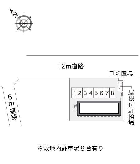シーミュウ(16630)の駐車配置図