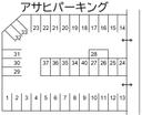 アサヒパーキングの駐車場