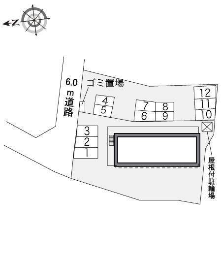 ミナミ(29032)の駐車配置図