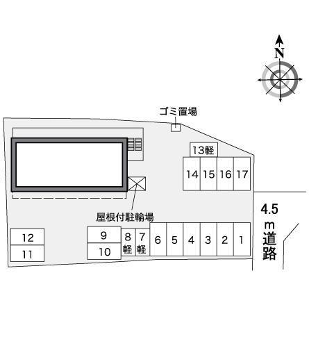 アナトリア(37040)の駐車配置図