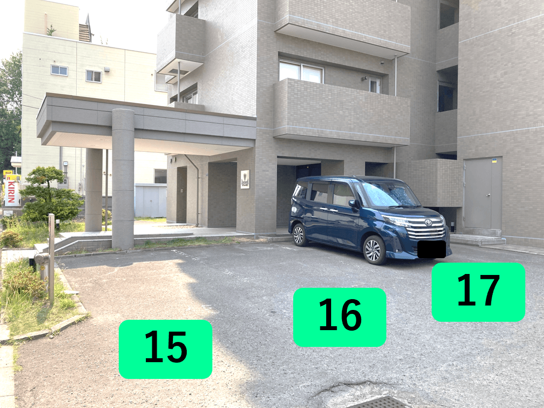 南郷通１丁目駐車場の外観・駐車場イメージ2枚目