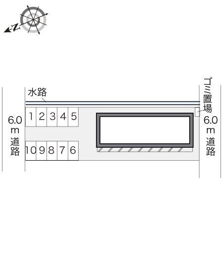 石野(20374)の駐車配置図