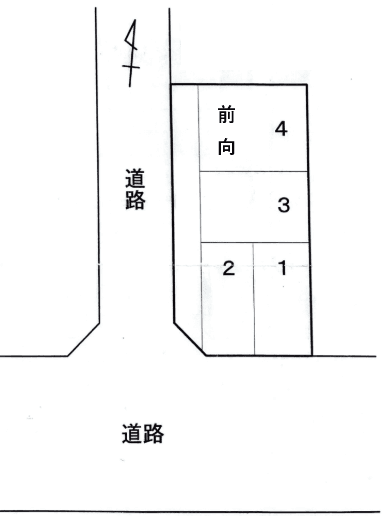 16410駐車場の駐車配置図