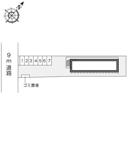 ＴＡＫＩＹＡＭＡ(15989)の駐車配置図